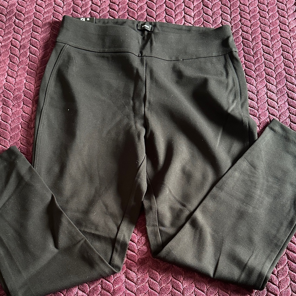 Express Black Womens Ponte Leggings